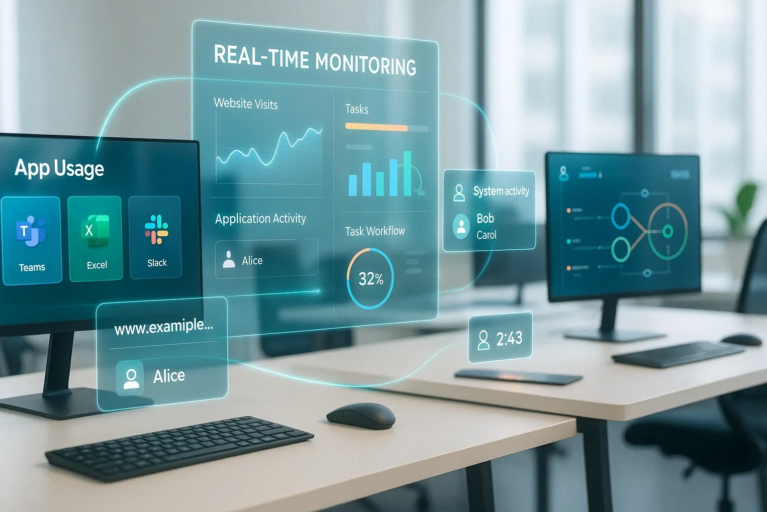 Secure and Productive: The Dual Benefits of Employee Monitoring Systems